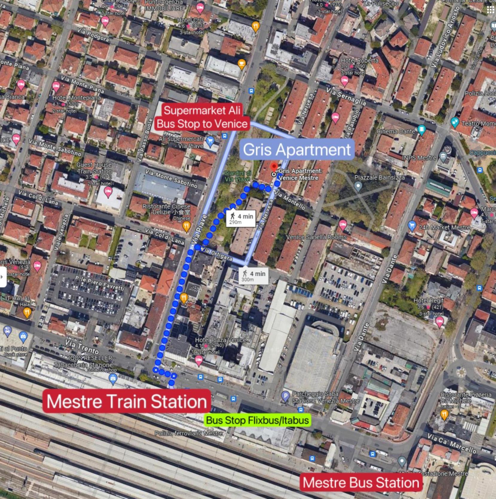 Gris Apartment: Venice Mestre Luaran gambar